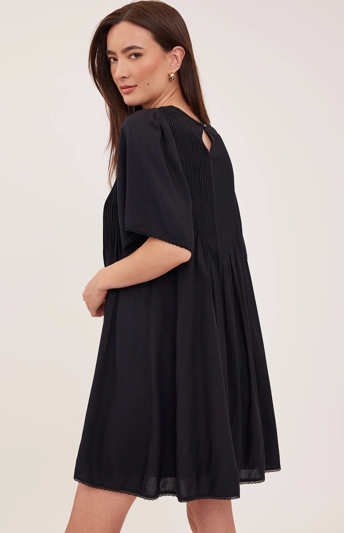 Heidi Mini Dress - Black