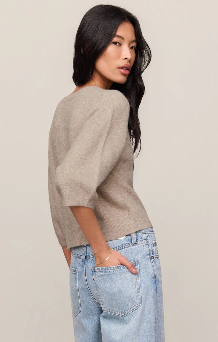 Valor Cardigan - Natural Heather