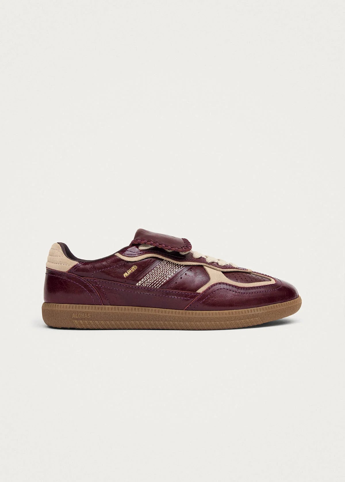 Tb.490 Club Patent Leather Sneakers - Patent Deep Burgundy