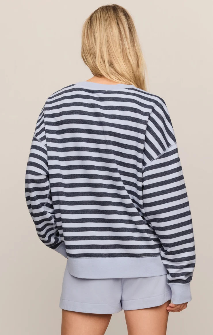 Everyday Striped Crew - Eclipse