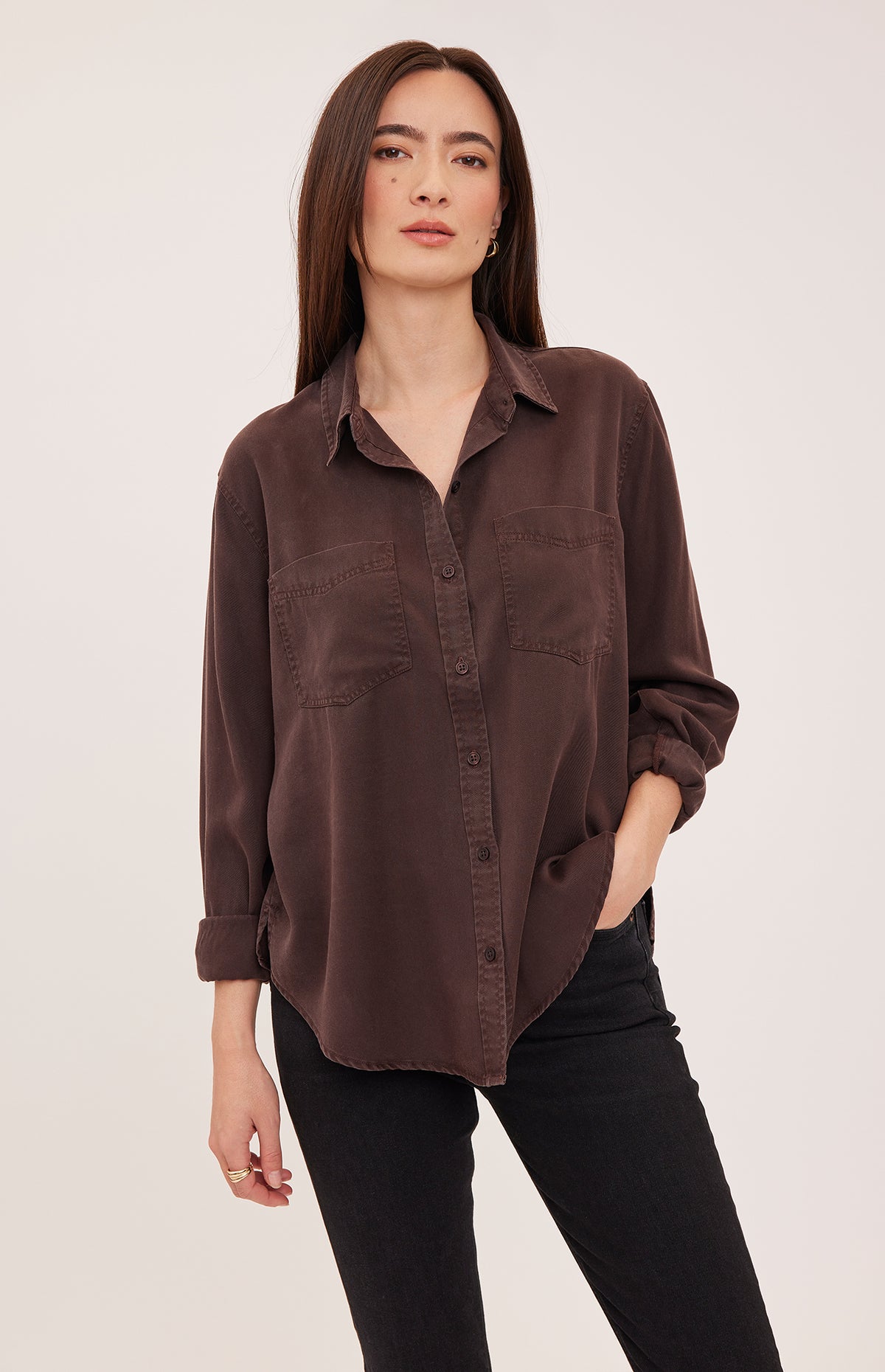 Carmen Blouse - Washed Java