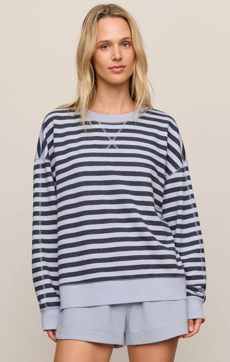 Everyday Striped Crew - Eclipse