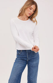 Claudia Long Sleeve Shirt - White
