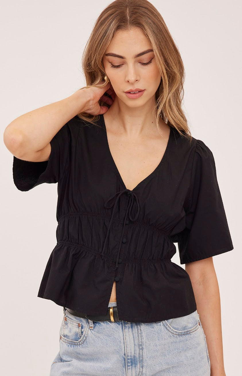 Iona Top- Black