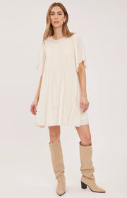 Heidi Mini Dress - Cream