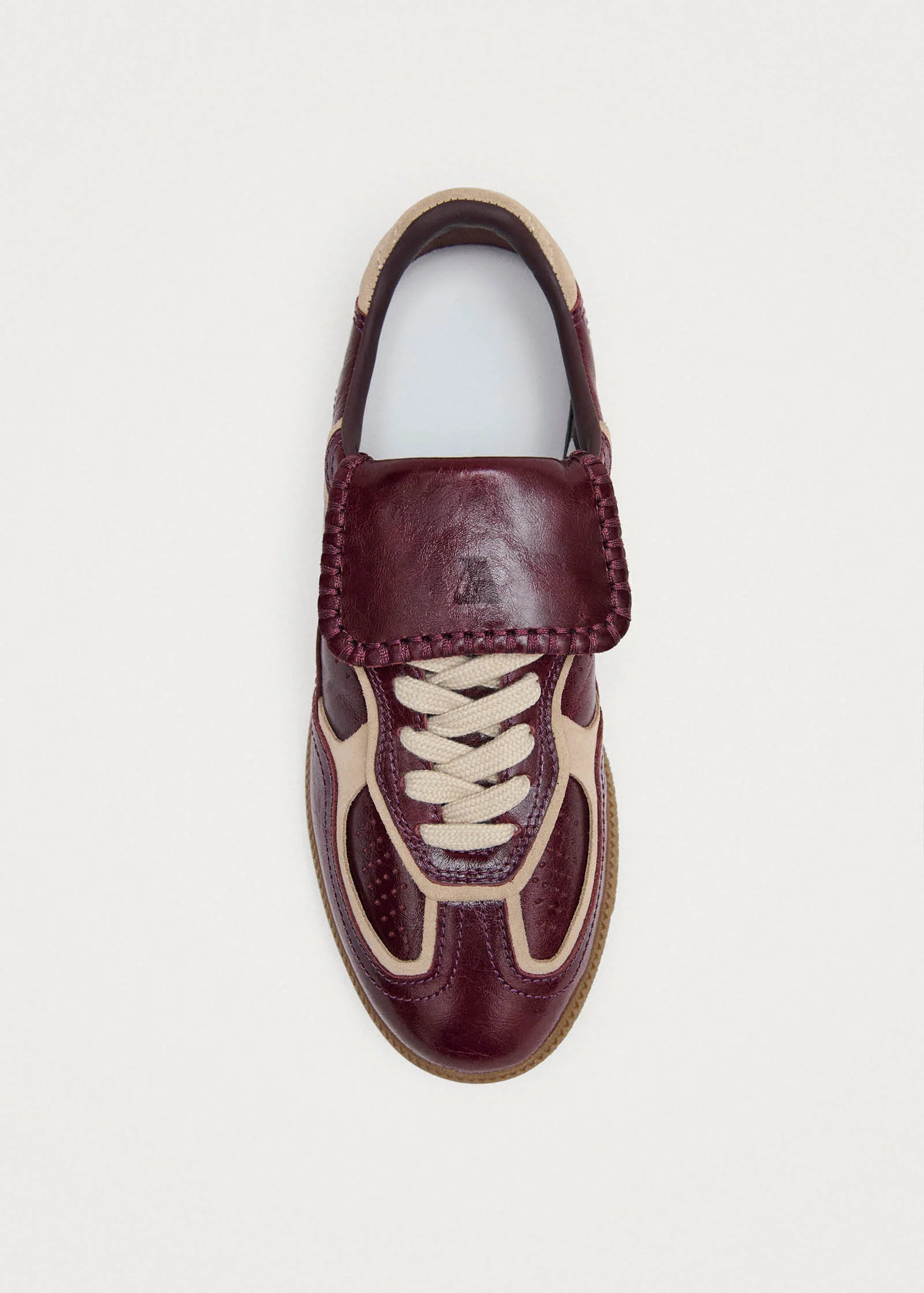 Tb.490 Club Patent Leather Sneakers - Patent Deep Burgundy