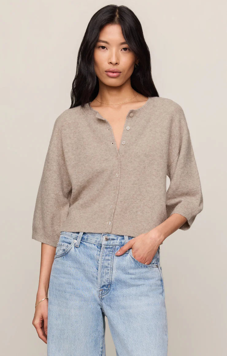 Valor Cardigan - Natural Heather