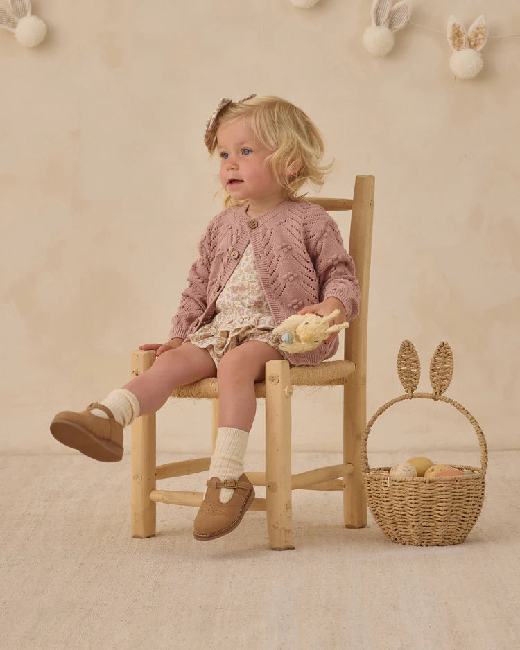 Knit Cardigan - Mauve