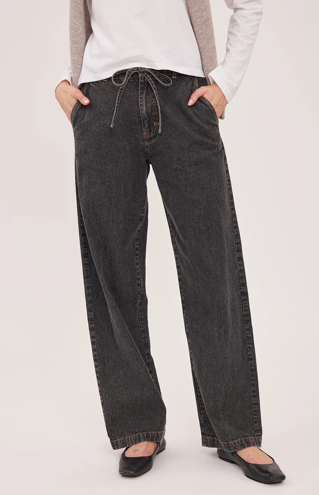 Hayden Pant - Black Wash