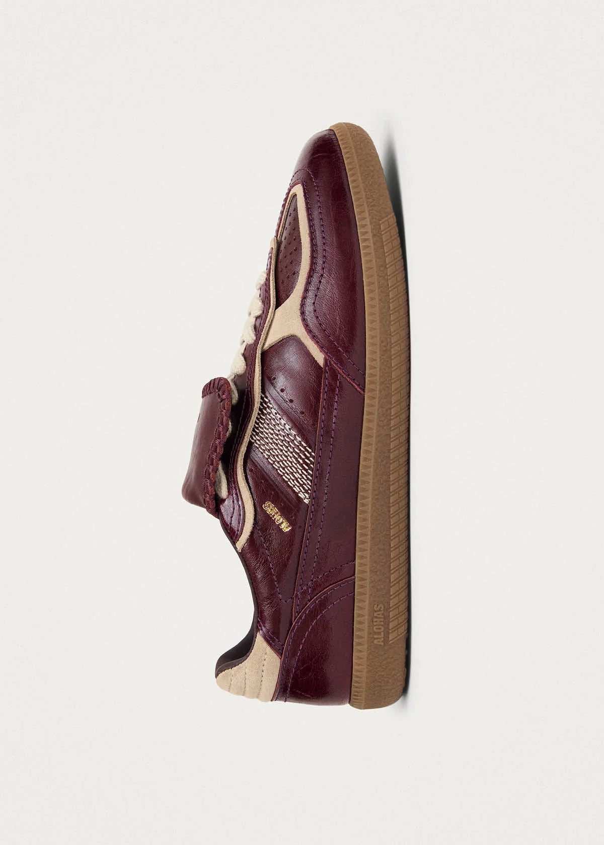 Tb.490 Club Patent Leather Sneakers - Patent Deep Burgundy