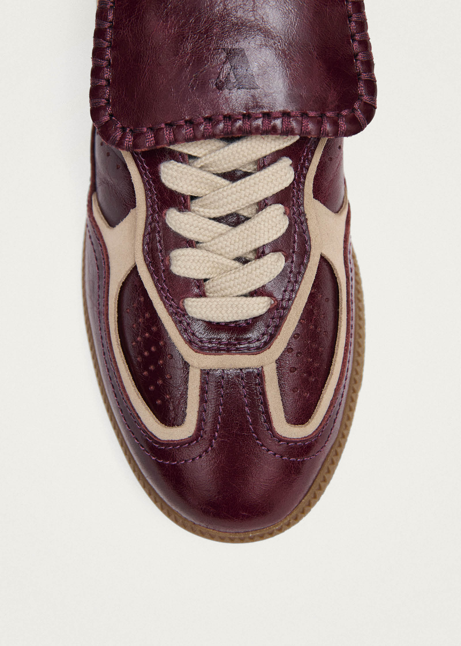 Tb.490 Club Patent Leather Sneakers - Patent Deep Burgundy
