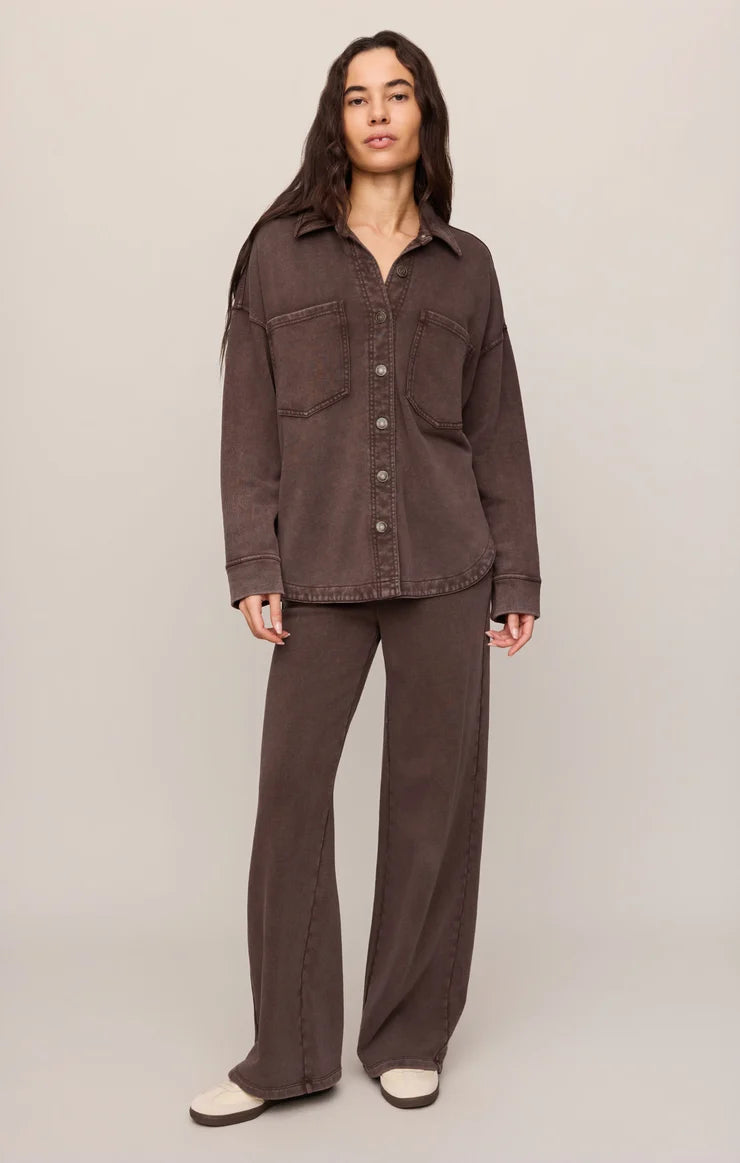 Hunter Knit Pant - Dark Chocolate