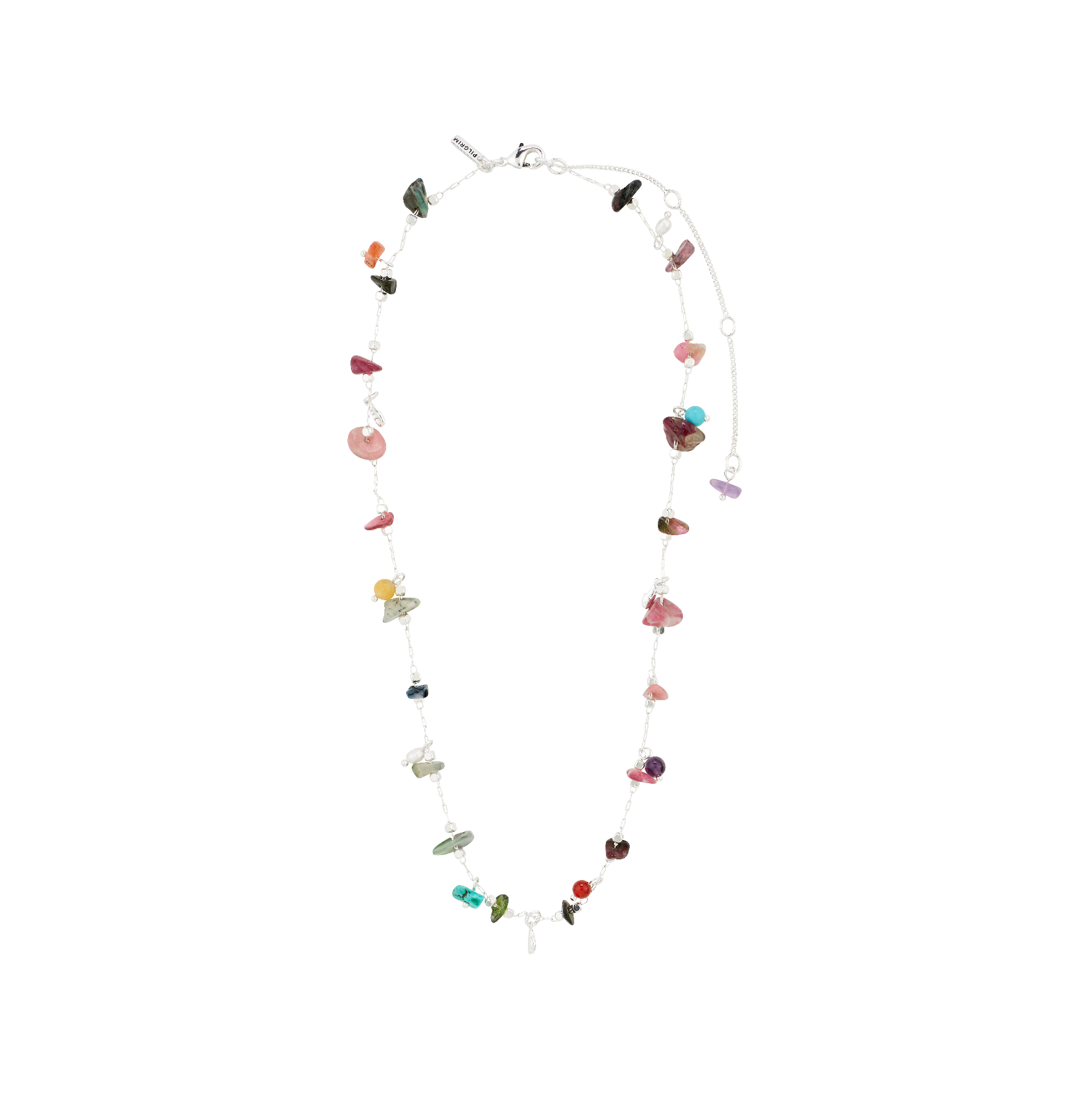 HERE semi-precious stones necklace