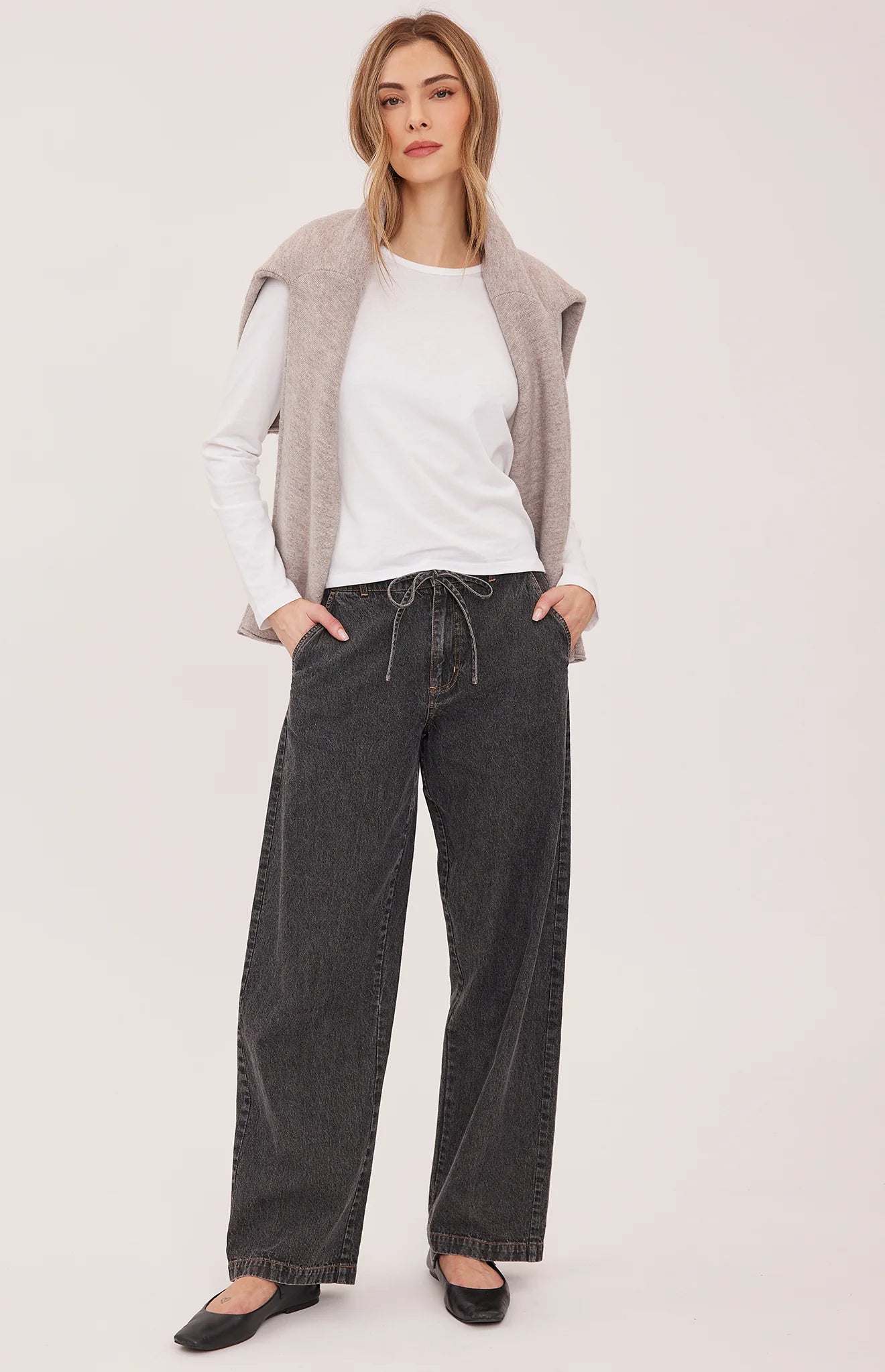 Hayden Pant - Black Wash