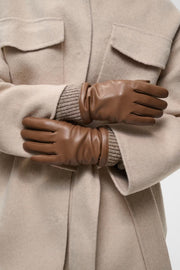 Annisaiw Gloves - Cognac