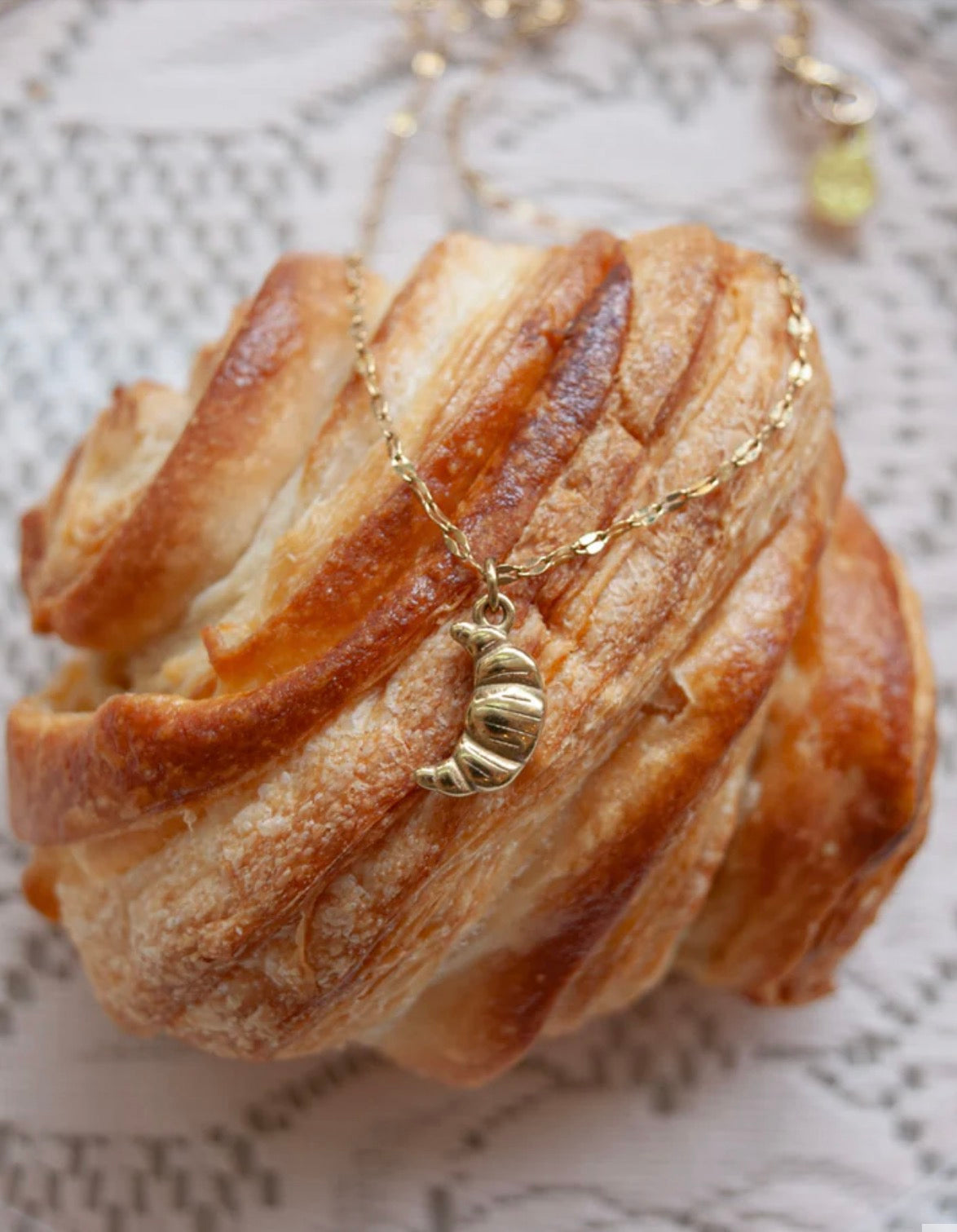Croissant Necklace