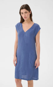 Briannas Dress - Blue Indigo