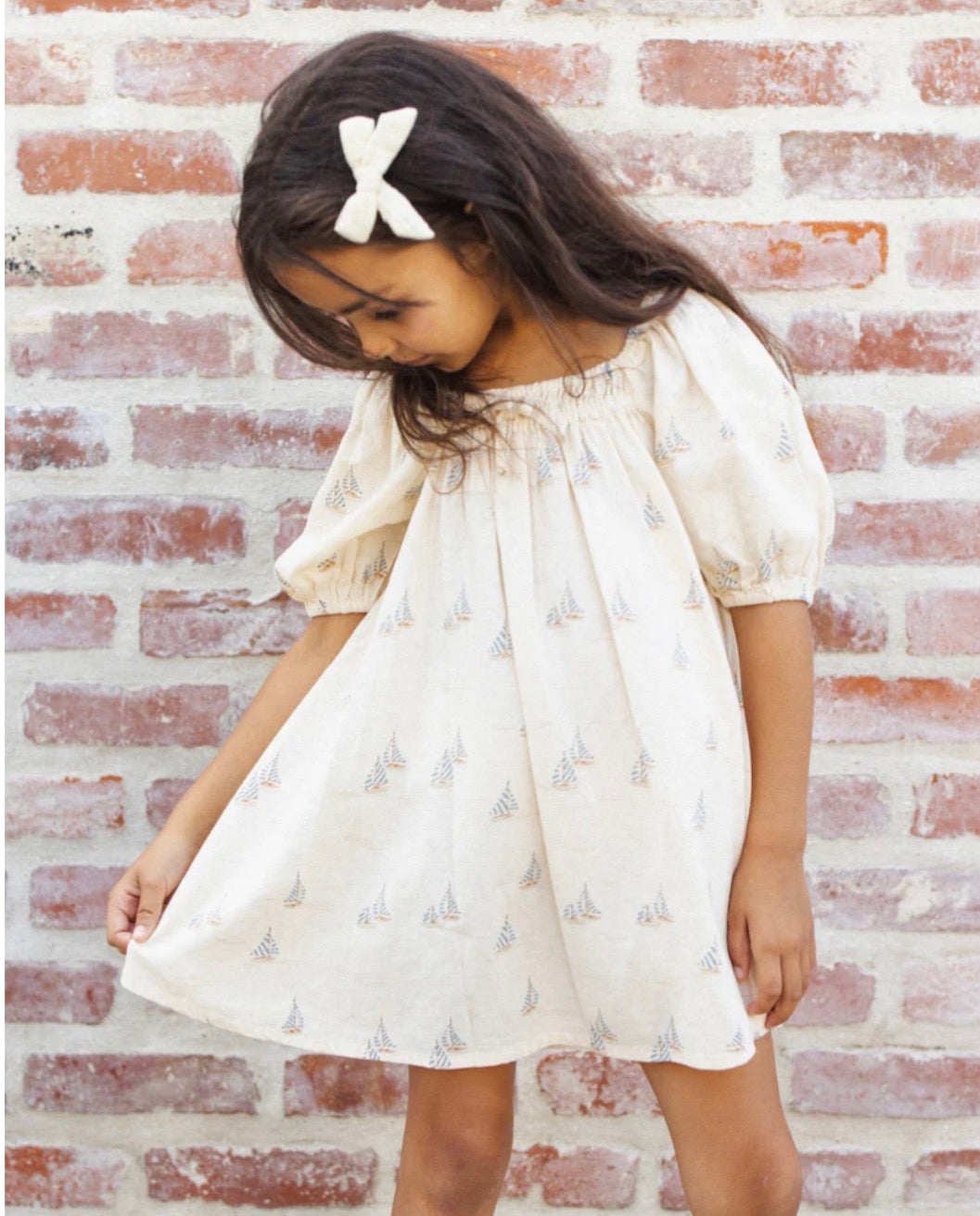 Sabrina Mini Dress - Sail
