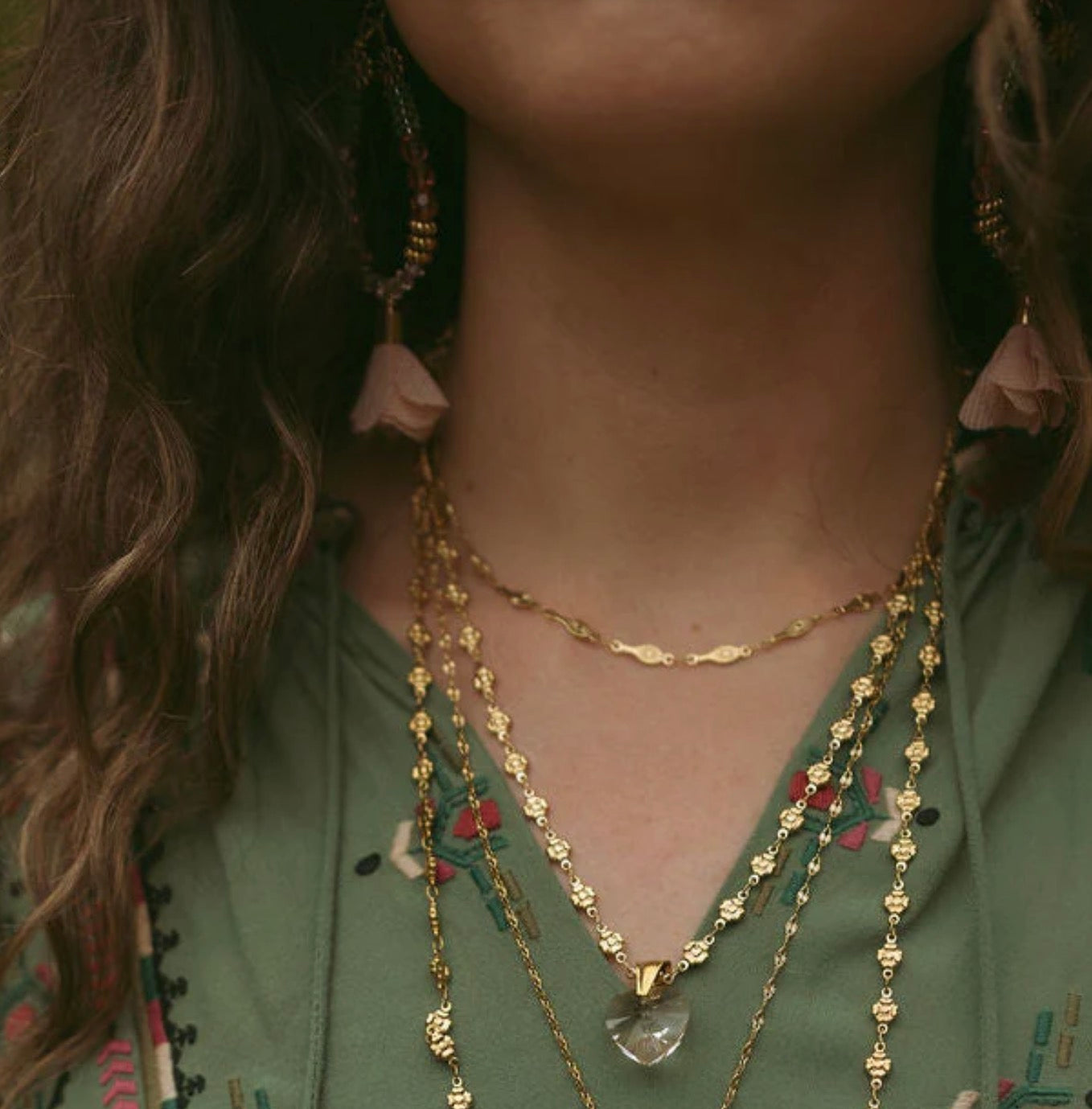 Raquette Necklace