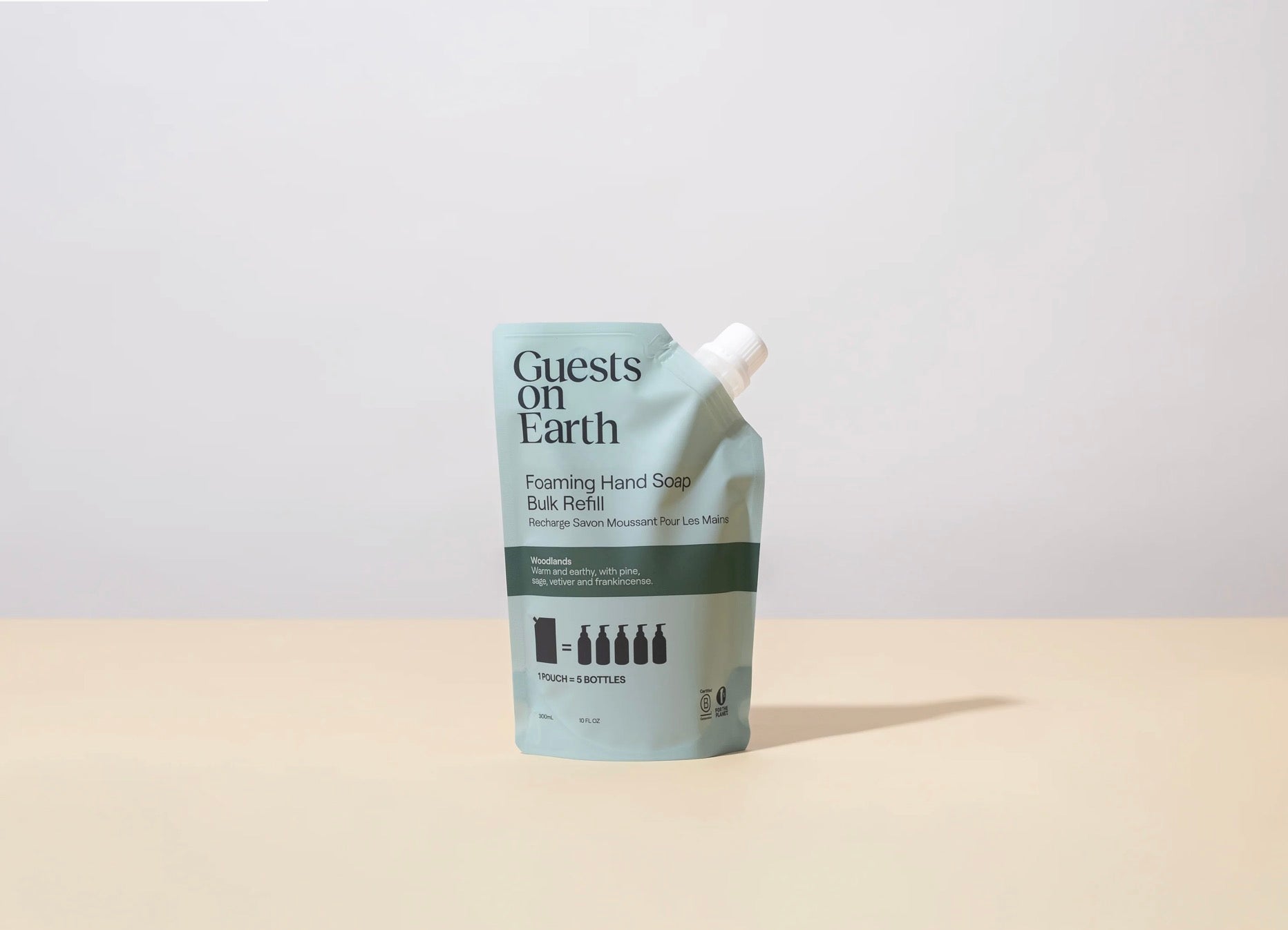 Guests On Earth Foaming Hand Soap Bulk Refill - Woodlands