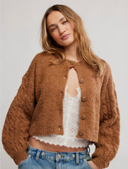 Thistle Cardi - Macadamia
