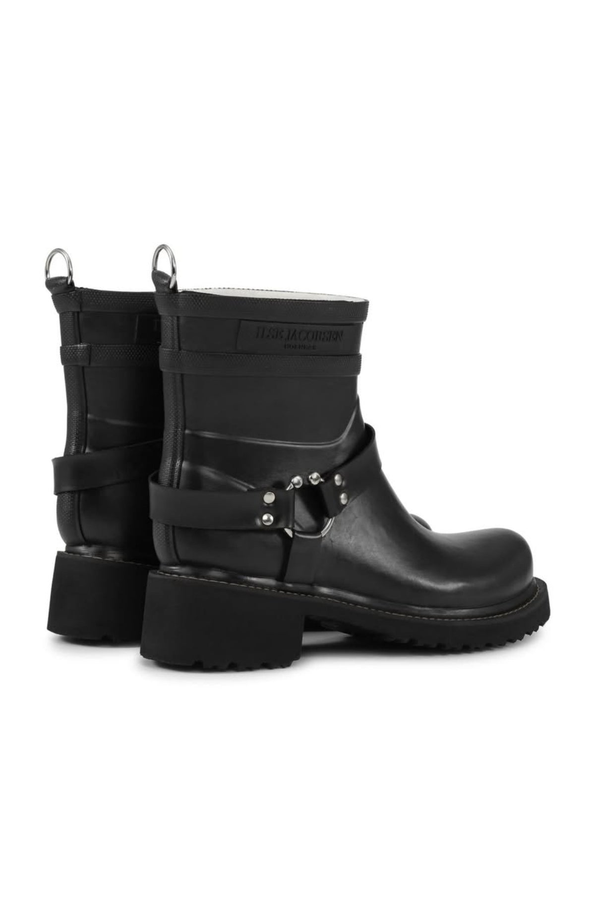 Short Rubber Boots-Black