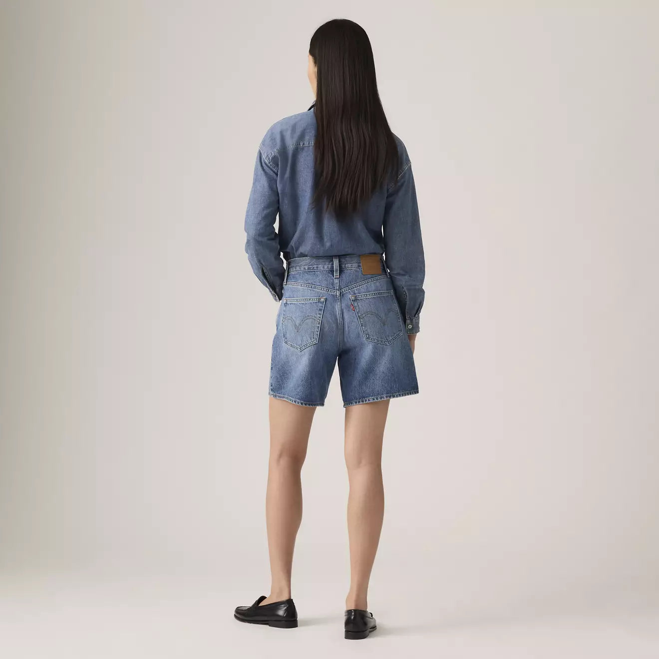 High Rise Baggy Short - Own It Tencel