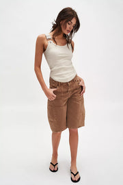 Jamie Buckle Tank - Tea