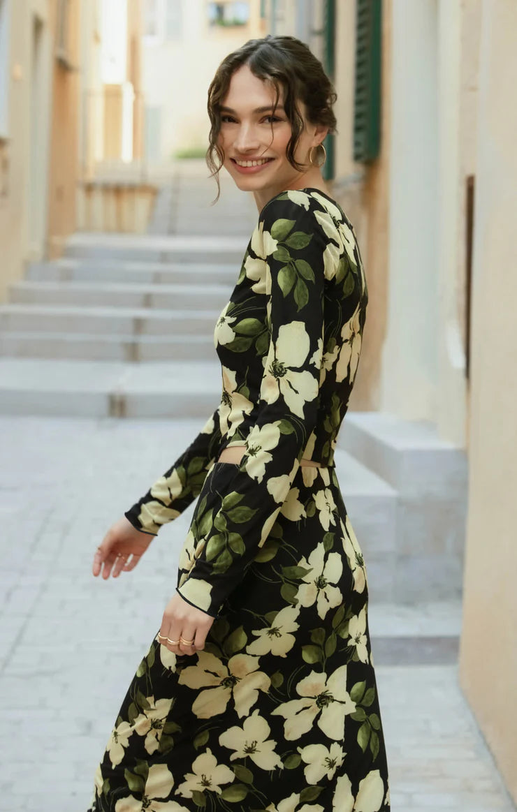 Taysha Ren Floral Top - Sunnyside