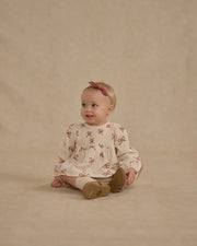 Sophia Top & Bloomer Set - Ruby Bows