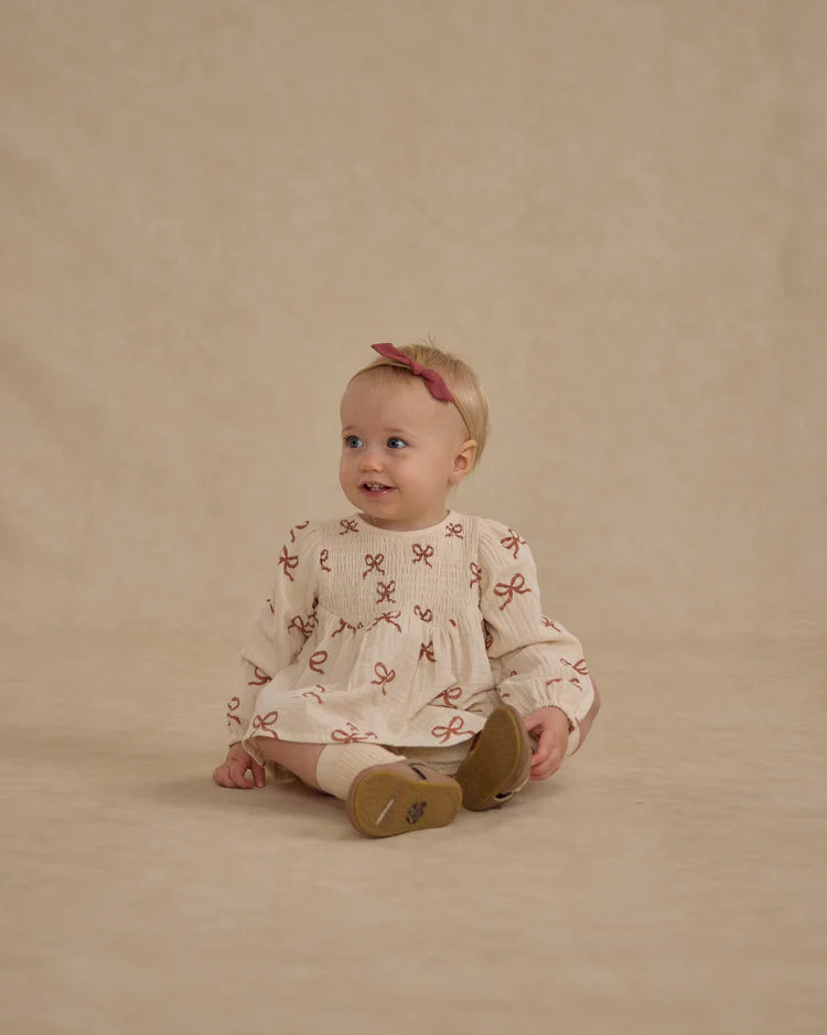 Sophia Top & Bloomer Set - Ruby Bows