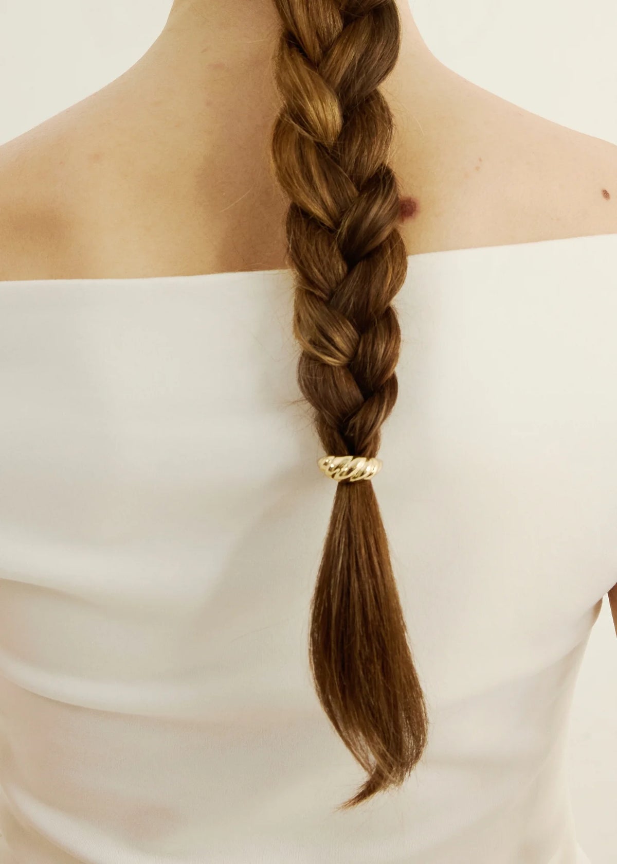 Pleated Hair Cuff - Gold