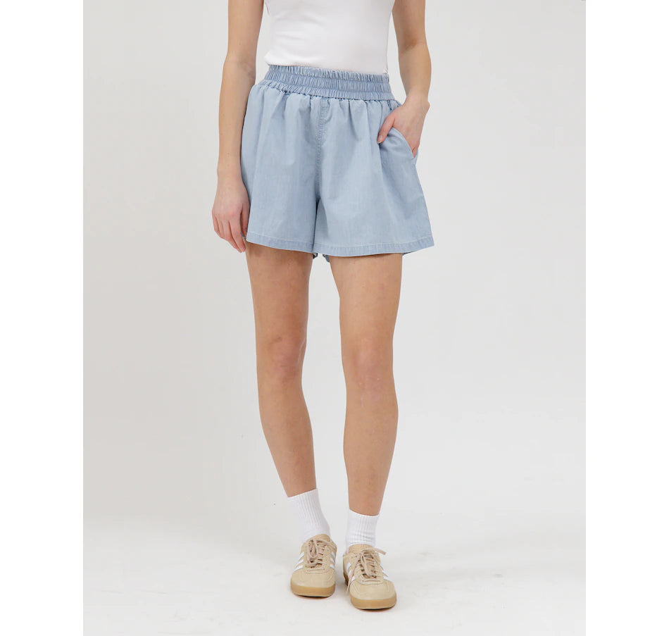 BTL Chambray Short - Oxford Blue