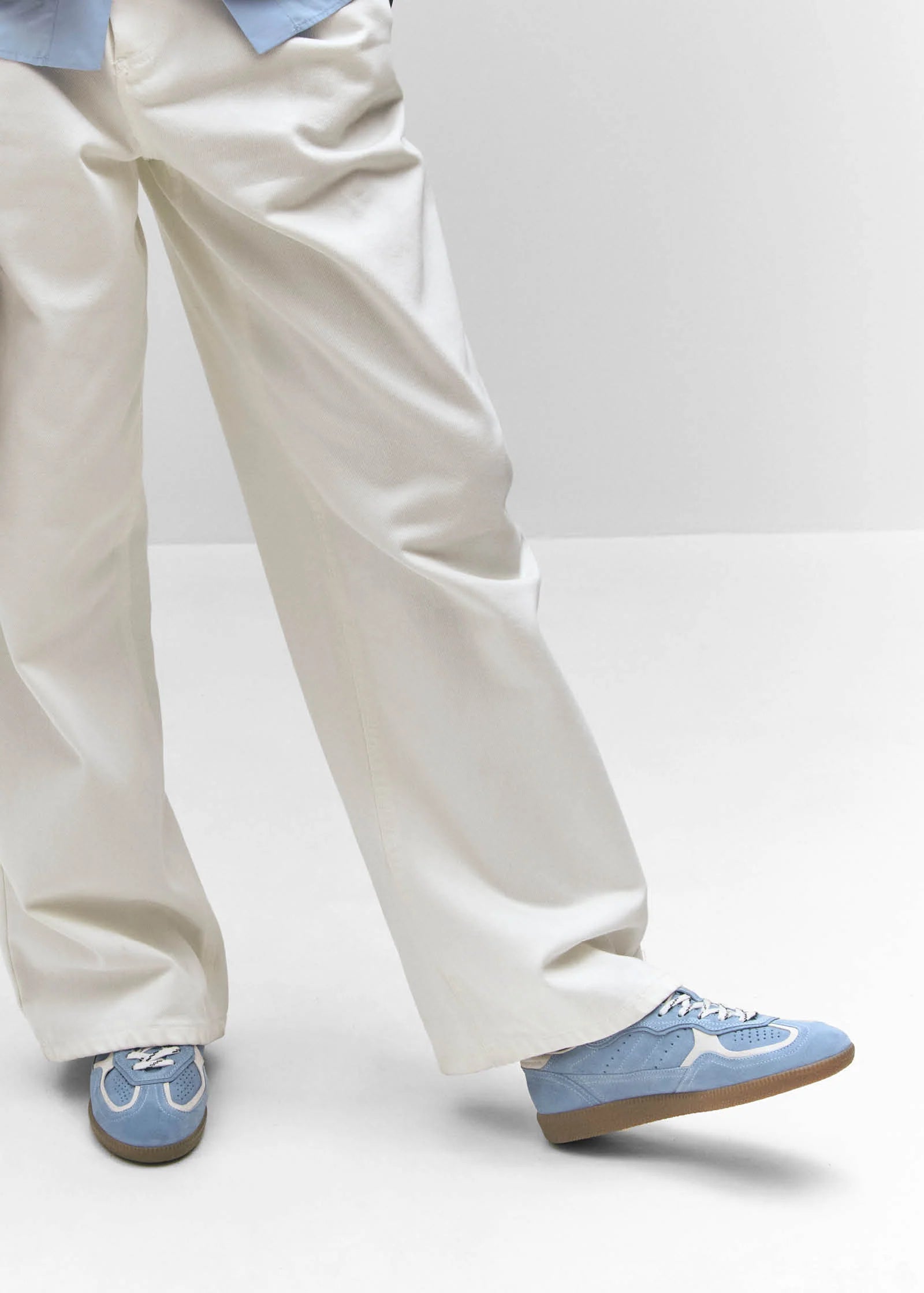 Tb.490 Leather Sneakers - Cornflower Blue