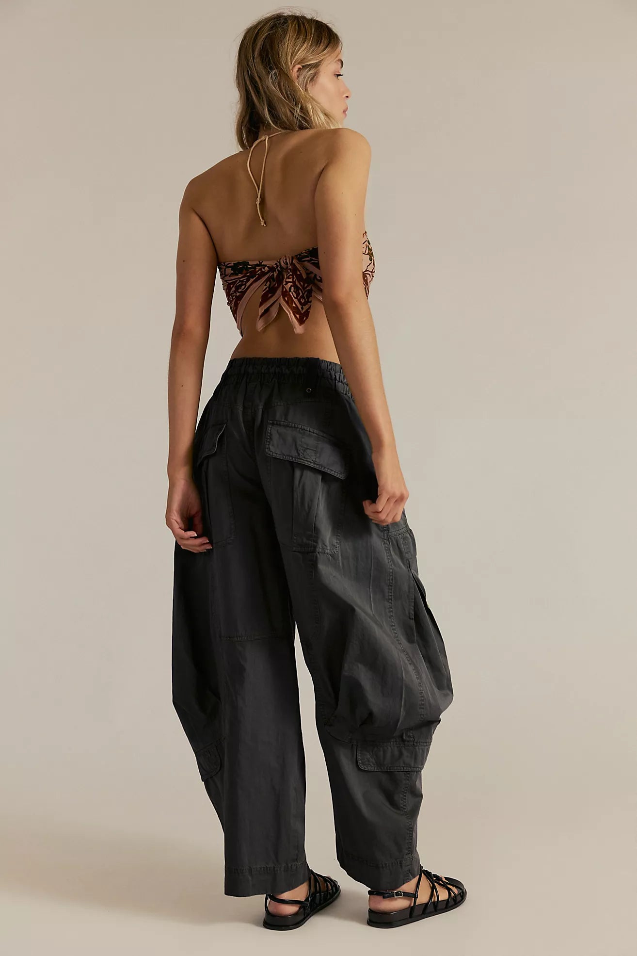 Onset Parachute Pant - Black Sand