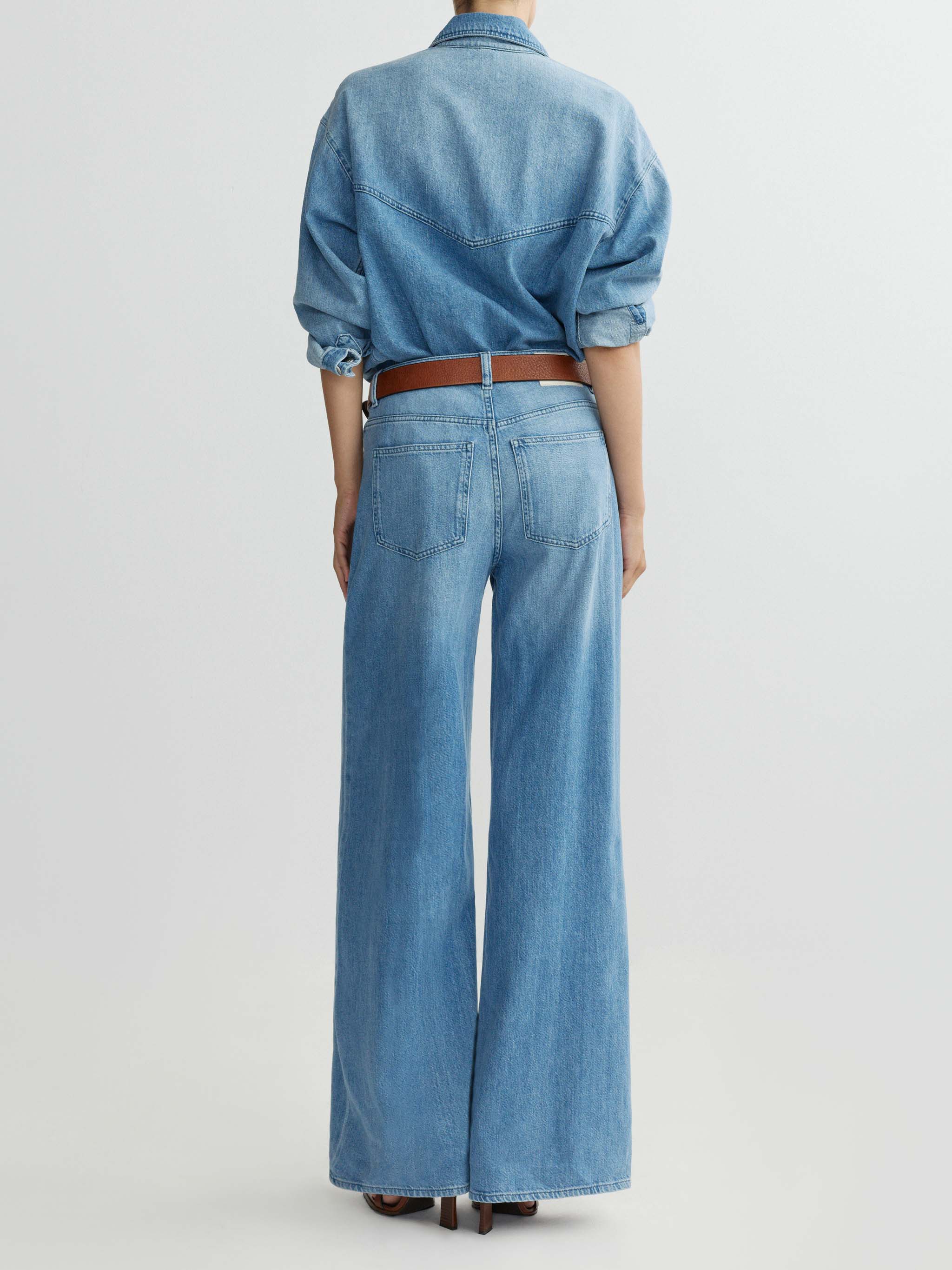 Alex Baggy Wide Leg Vintage - Riverbank Aura