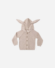 Bunny Knit Sweater - Heathered Latte