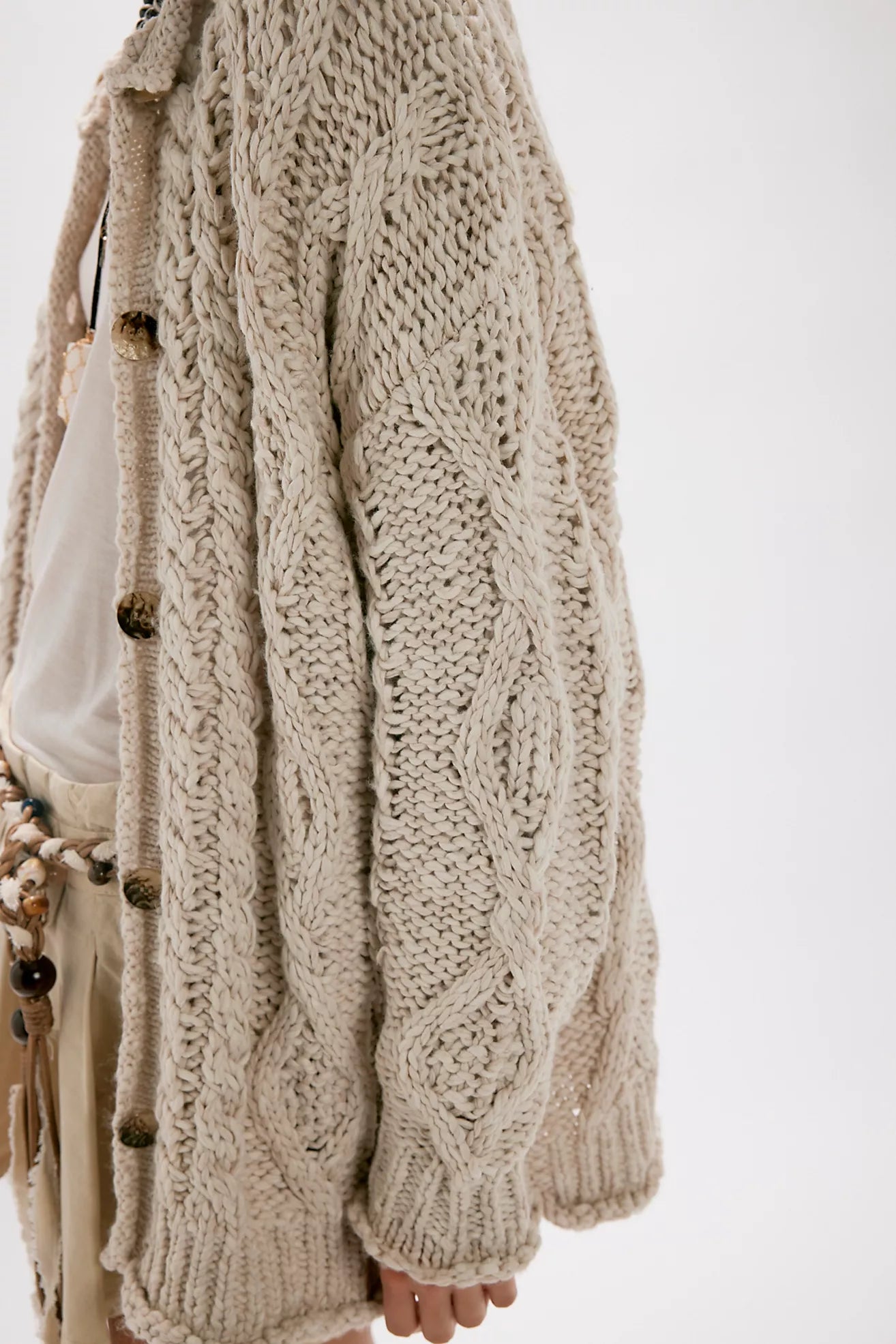 Opal Cardigan - Tea