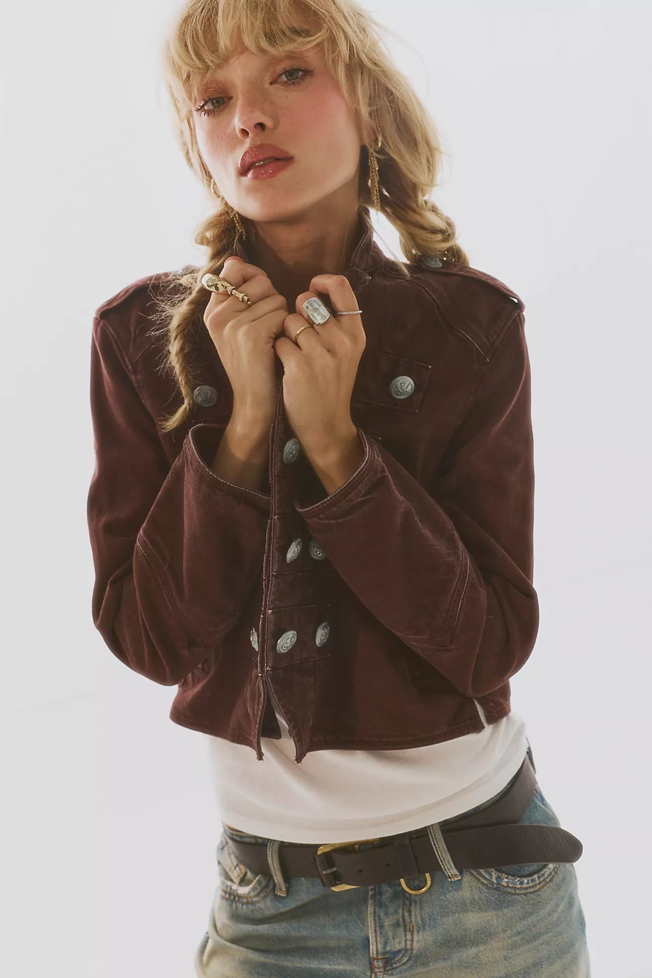 Ryland Band Jacket - Double Espresso
