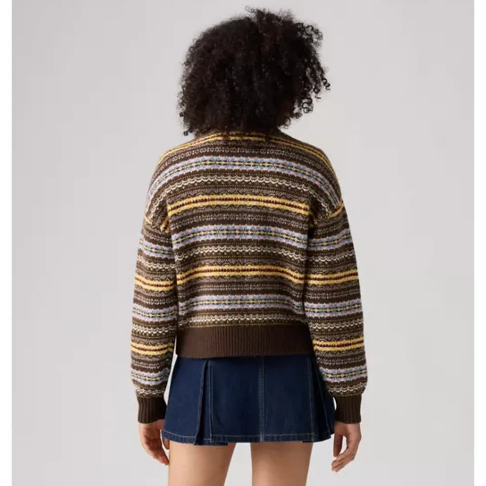 Charlotte Crewneck Cardigan - Lea