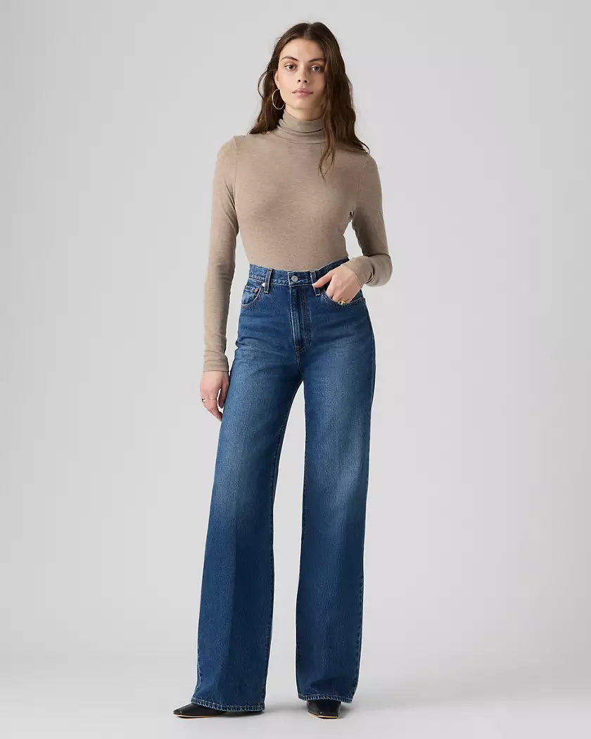 Rib cage Wide Leg - Maybe Anywhere