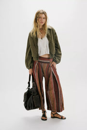 Birdie Washed Jacket - Olive Green