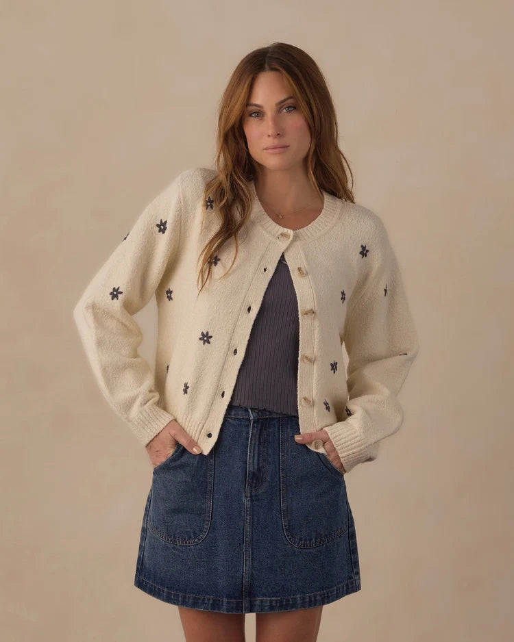 Cheyenne Cardigan - Midnight Daisy
