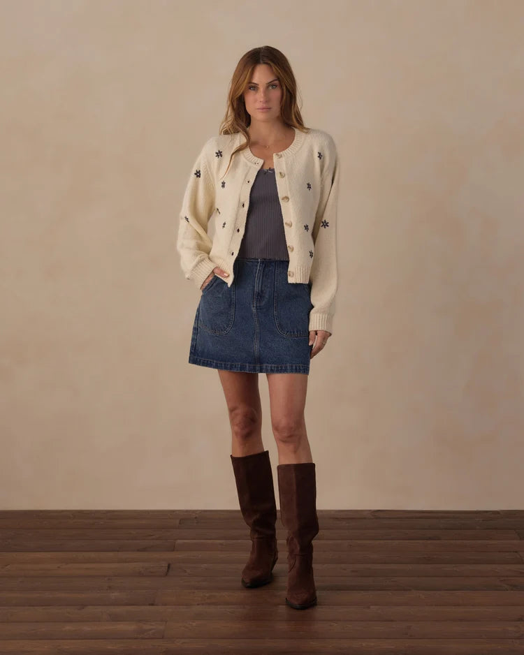 Cheyenne Cardigan - Midnight Daisy