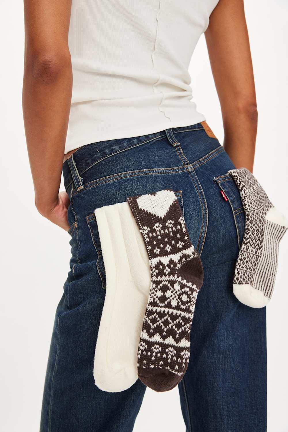 Nordic Knit Sock Pack - Brown Combo