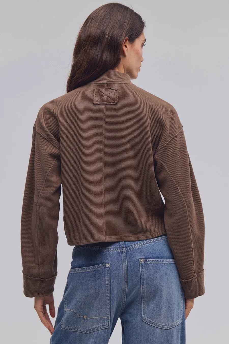 Celeste Quarter Zip - Teak