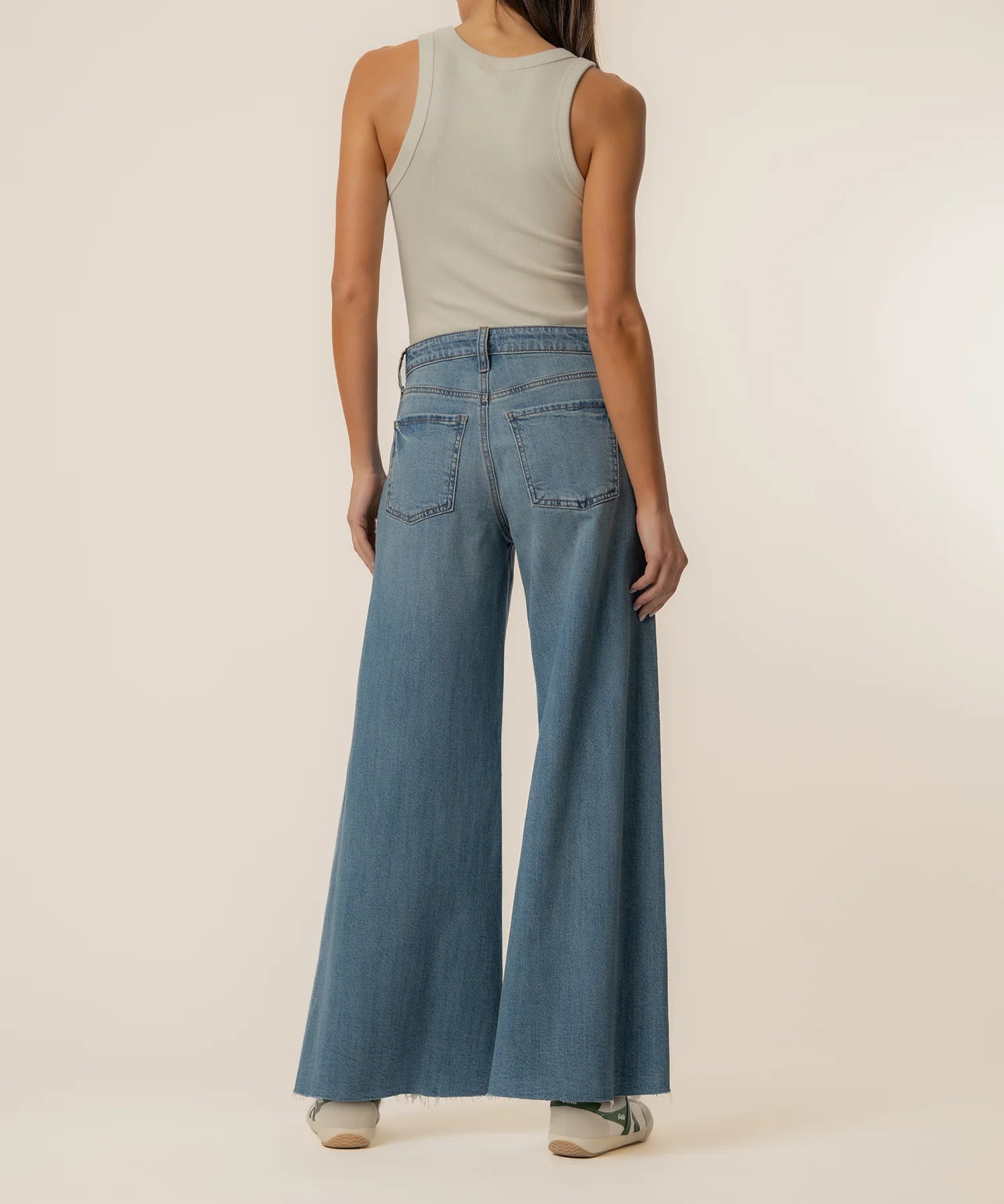Blake High Rise Super Wide Leg - Wistfulness