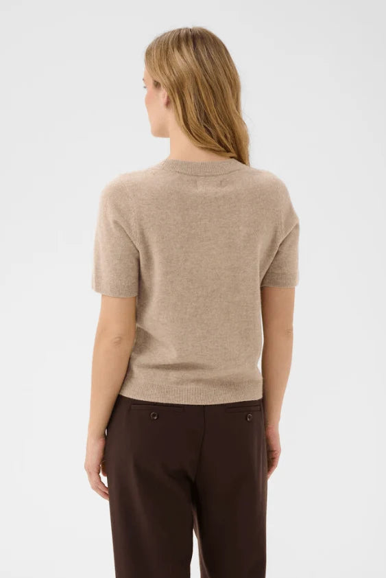 Everlotta PW Pullover - Light Camel Melange