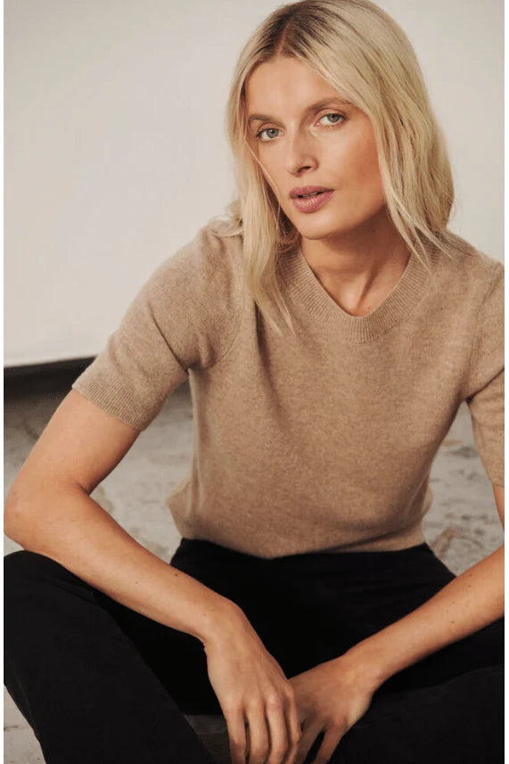 Everlotta PW Pullover - Light Camel Melange