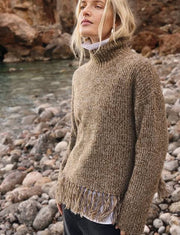 Cimina Pullover - Brown Moulinè
